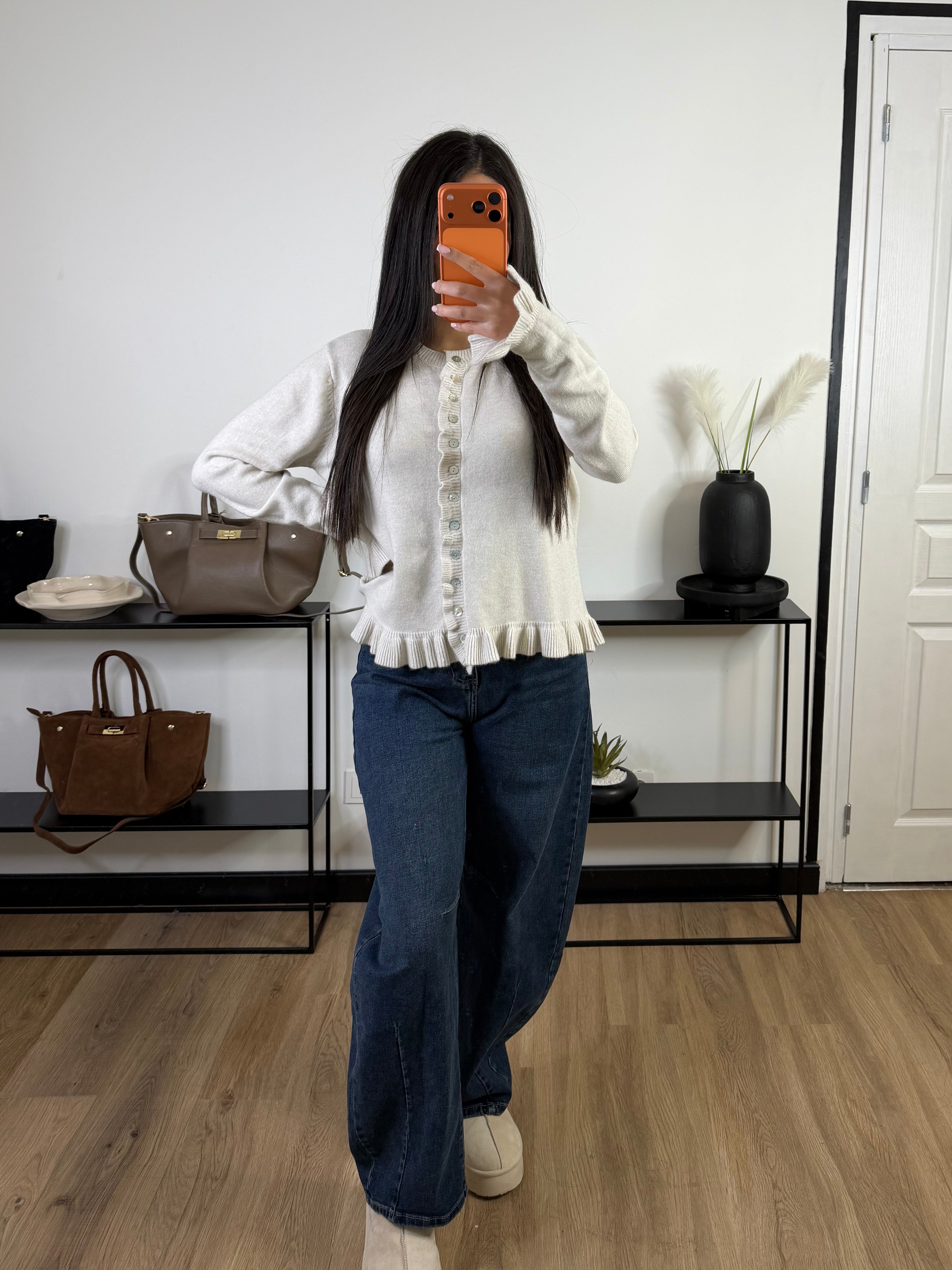 Jean baggy Aden | Bleu foncé