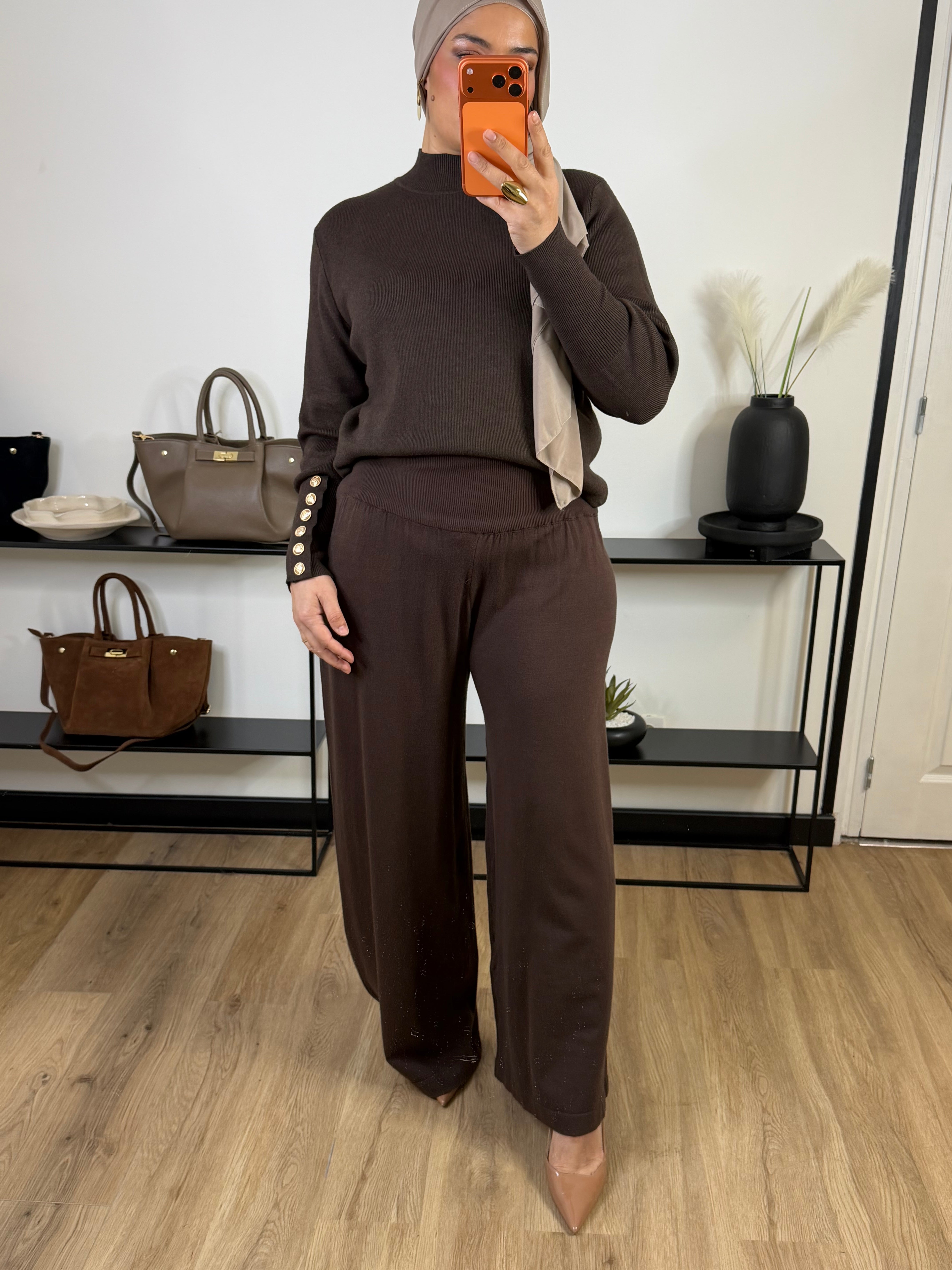 Palazzo Selena I marron chocolat