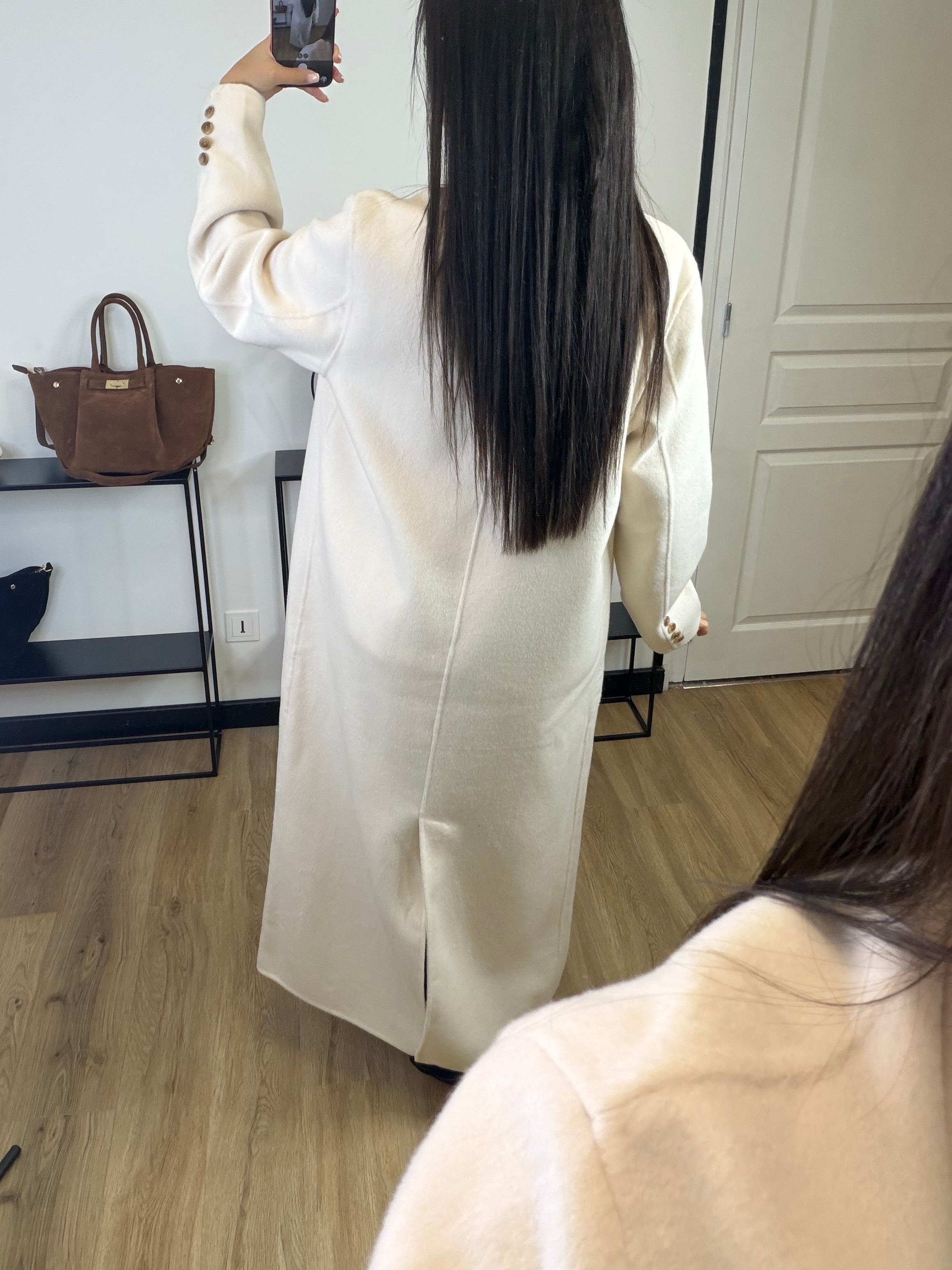 Manteau Elisa laine premium I beige