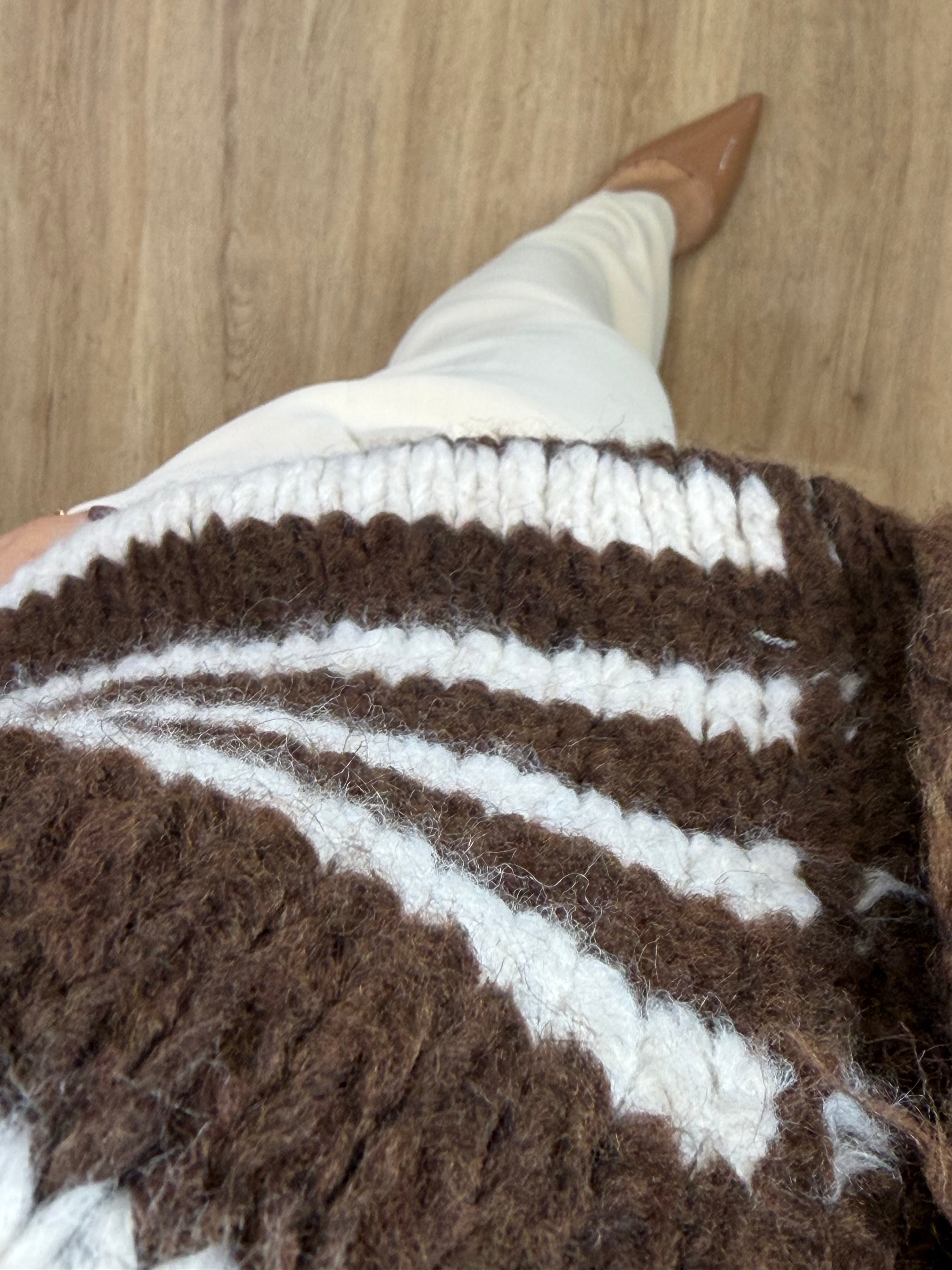 Pull Elydia I marron chocolat