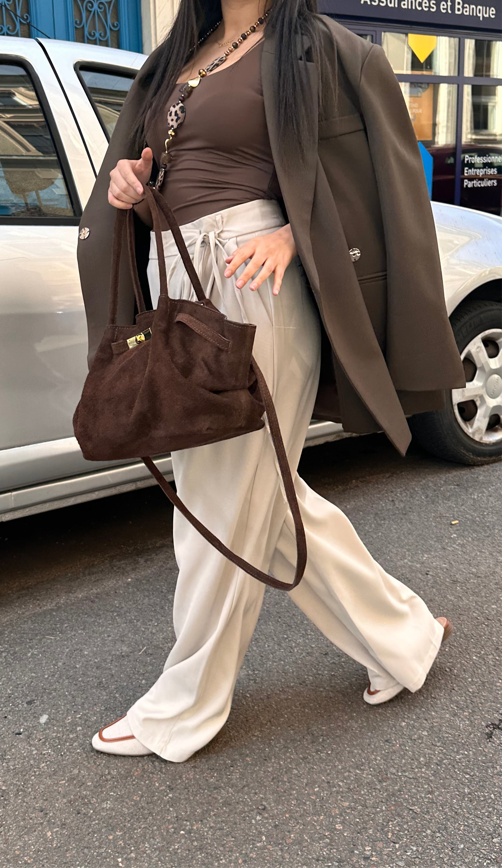 Top Tank marron