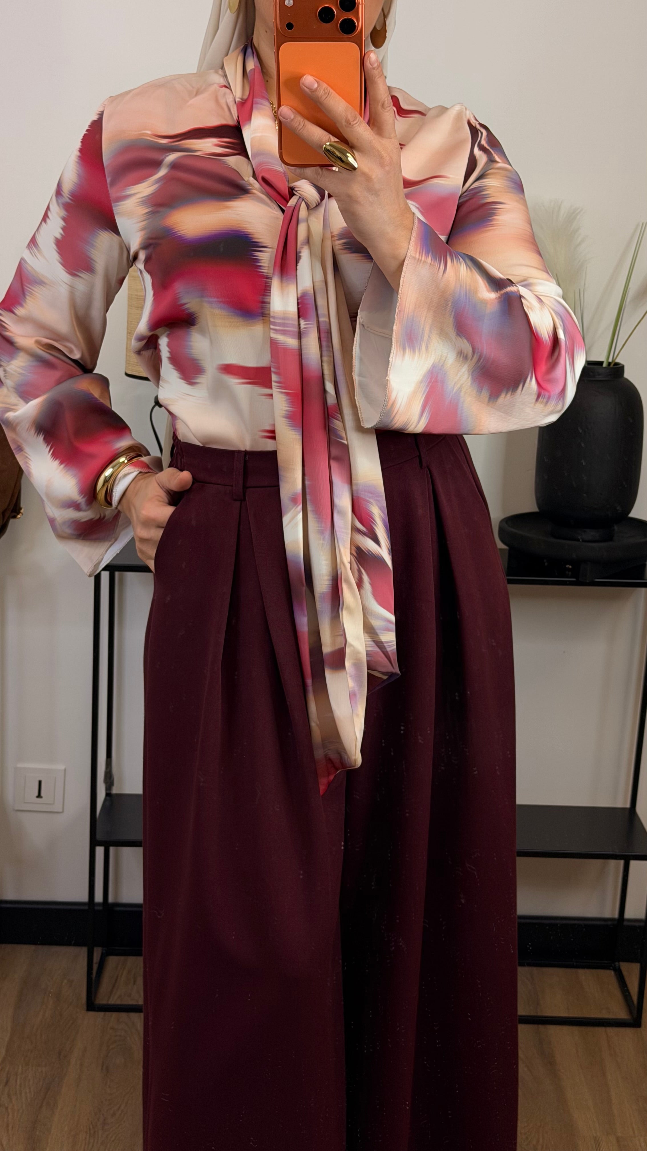 Palazzo Orna I rouge bordeaux