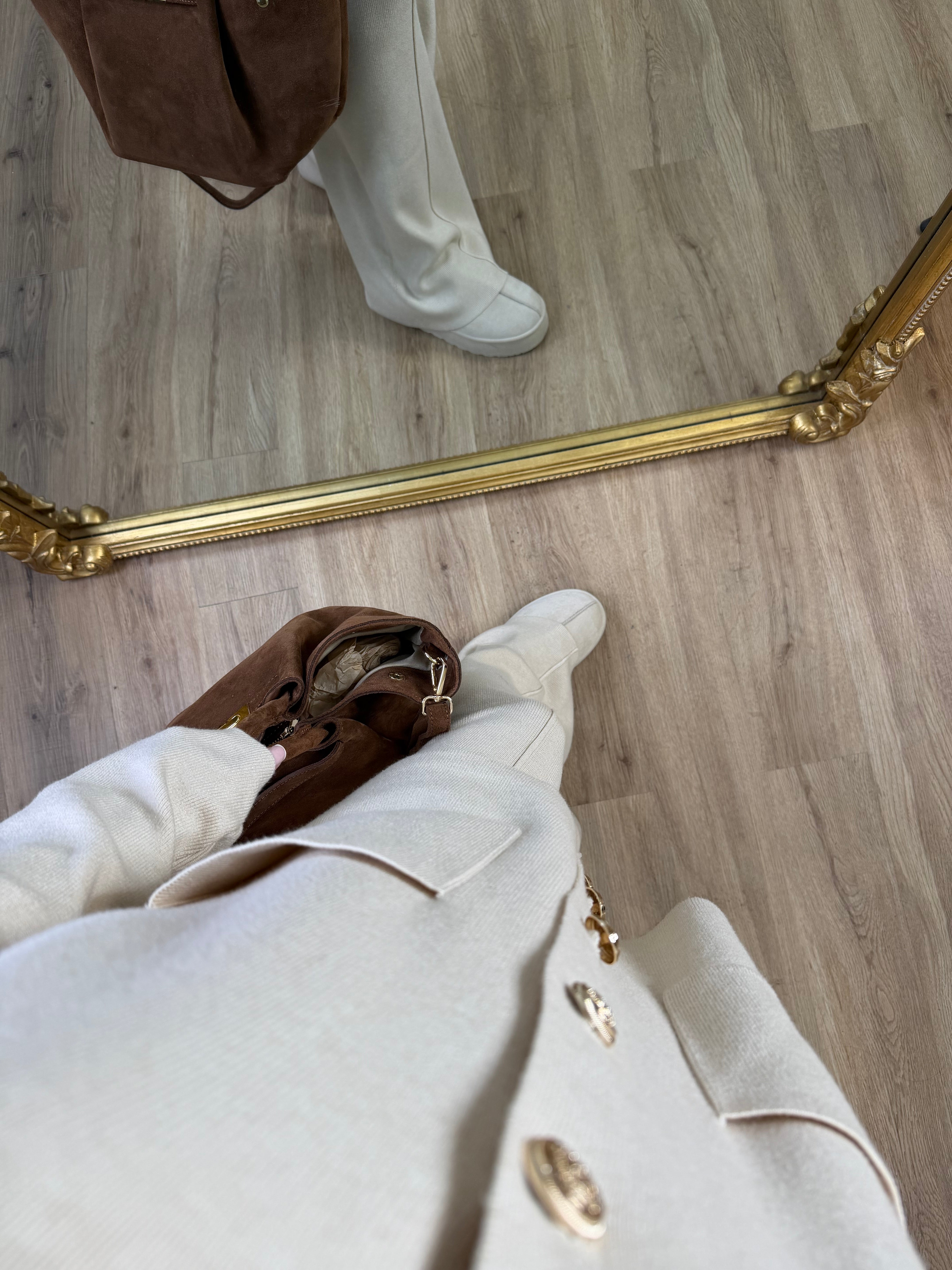 Ensemble maille palazzo Nava | Beige