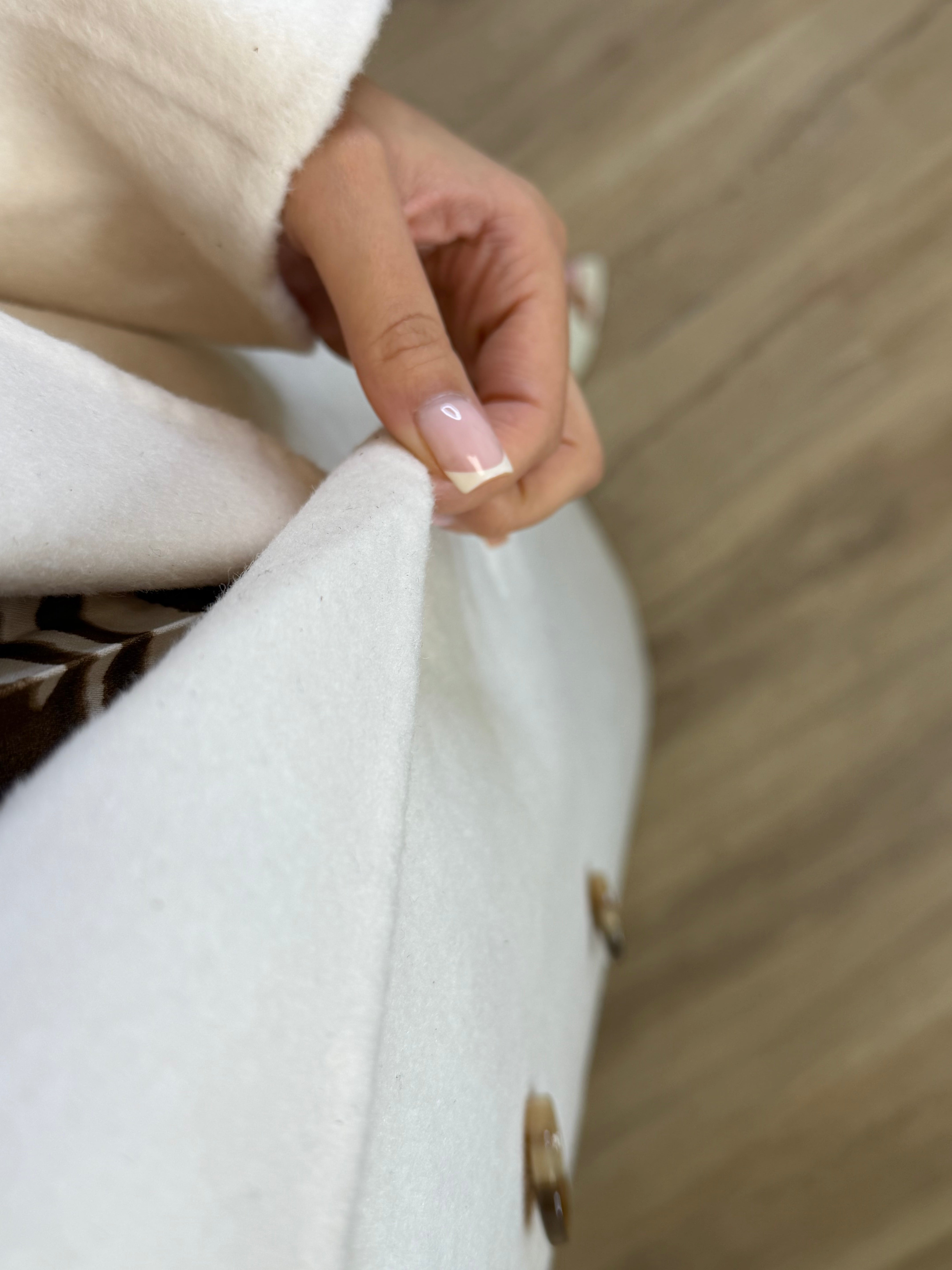 Manteau Elisa laine premium I beige