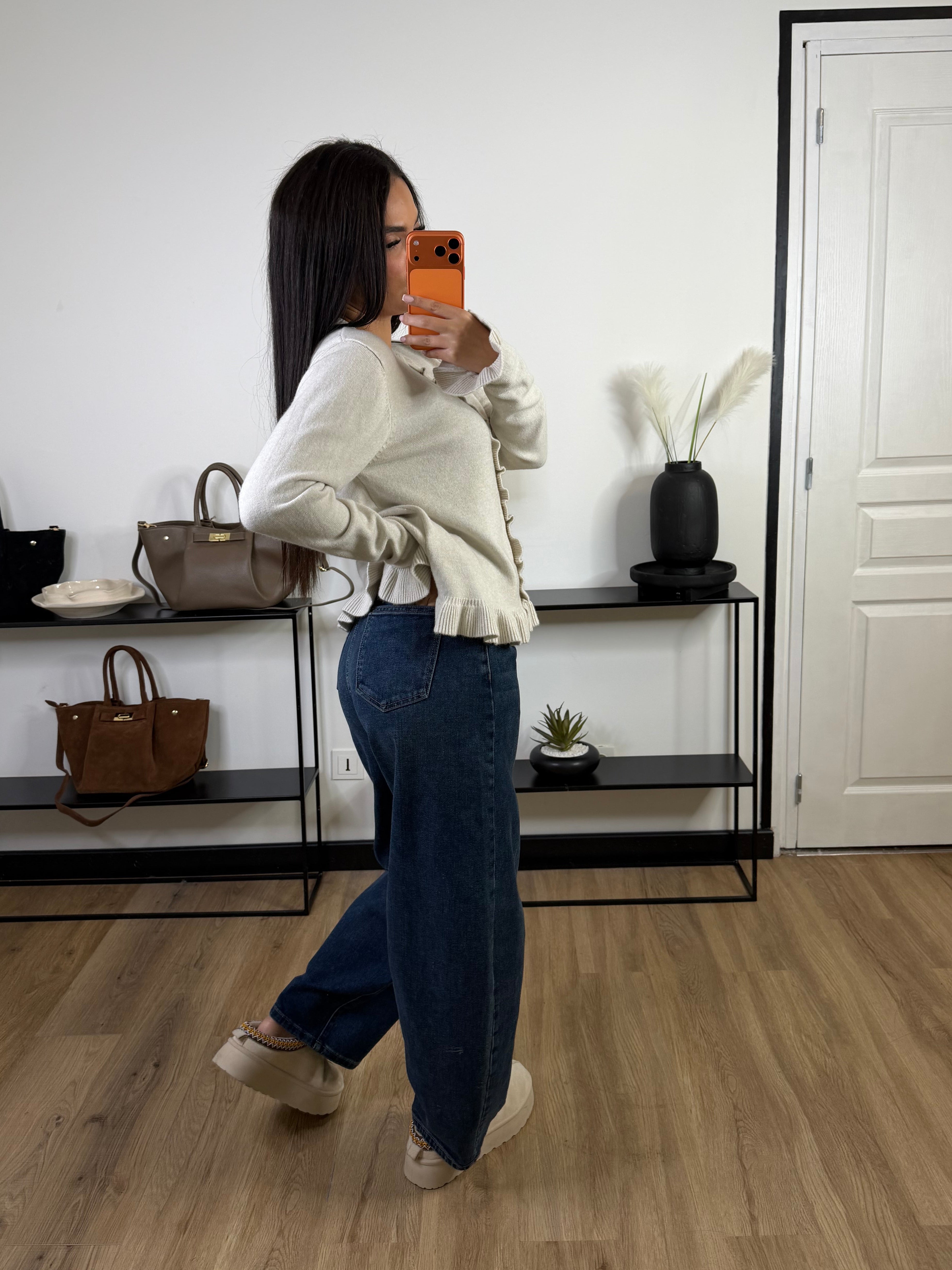 Jean baggy Aden | Bleu foncé