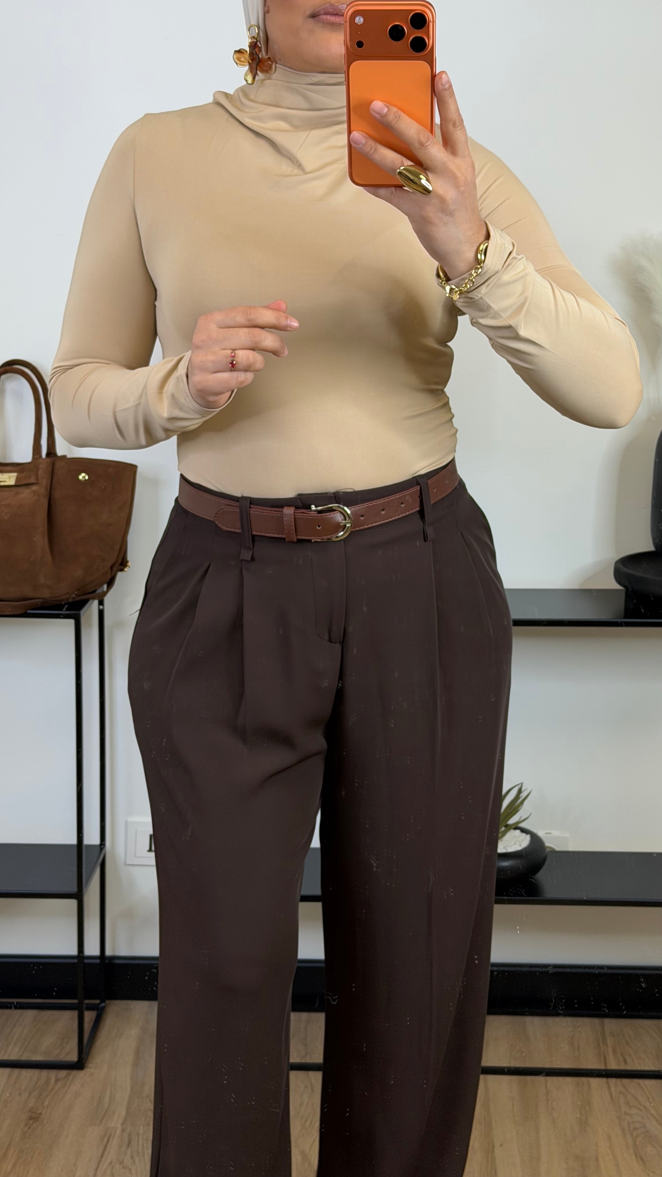 Palazzo Dune I marron chocolat