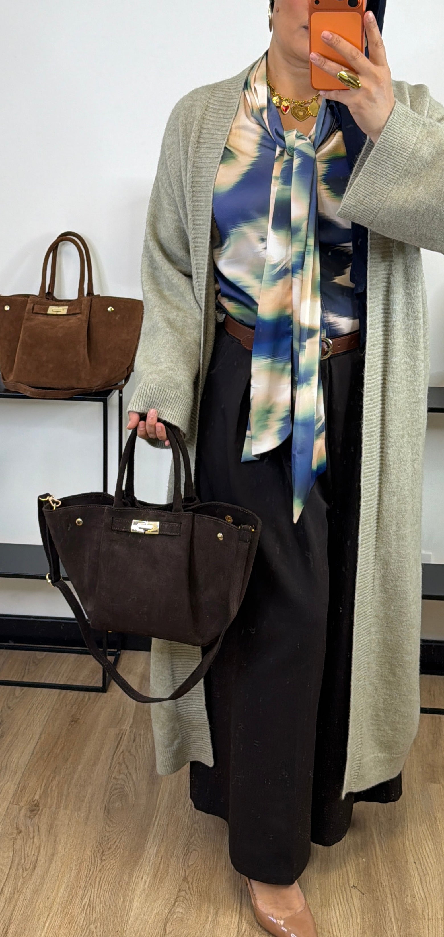Cardigan Osa I vert clair