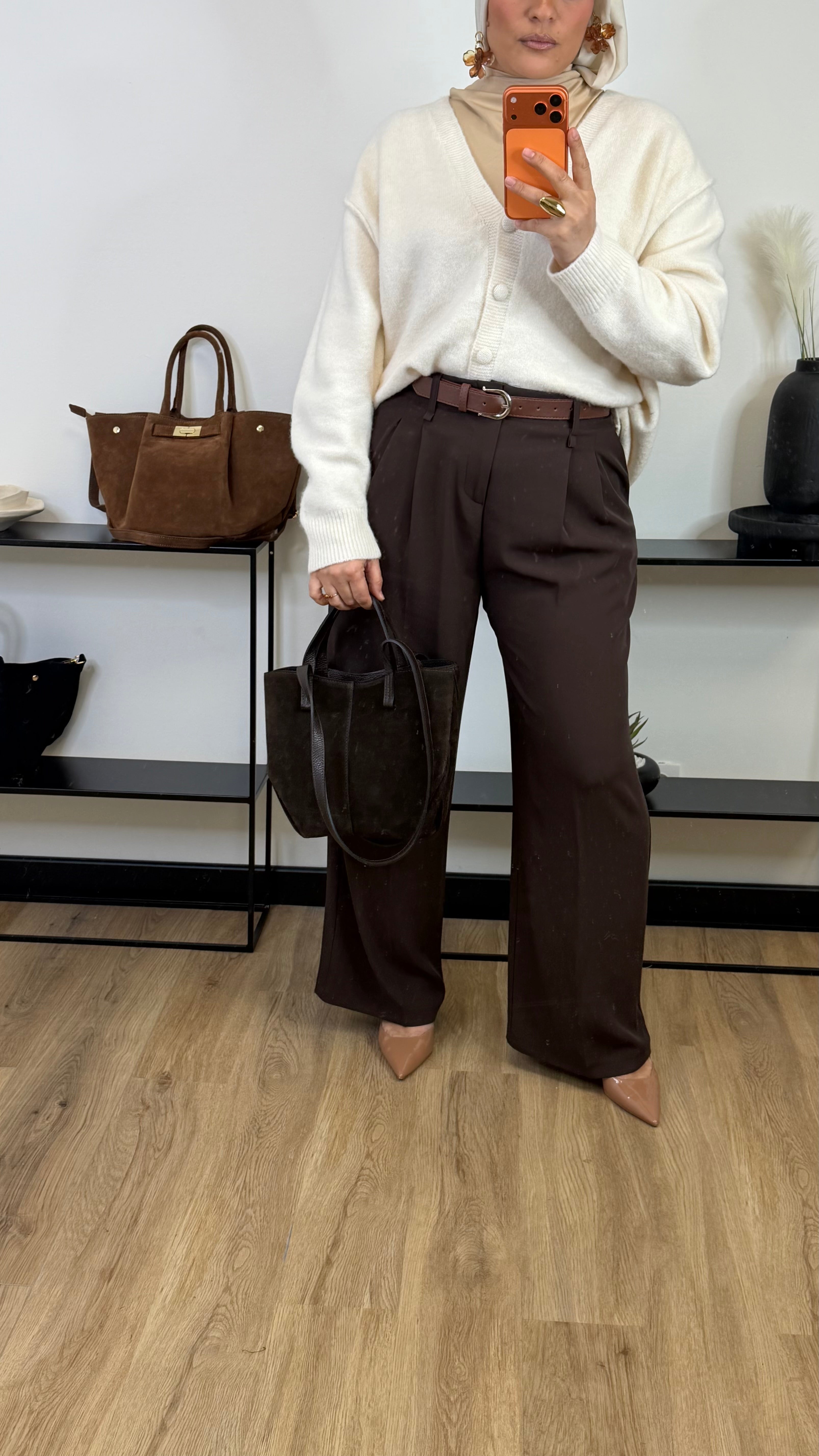 Palazzo Dune I marron chocolat