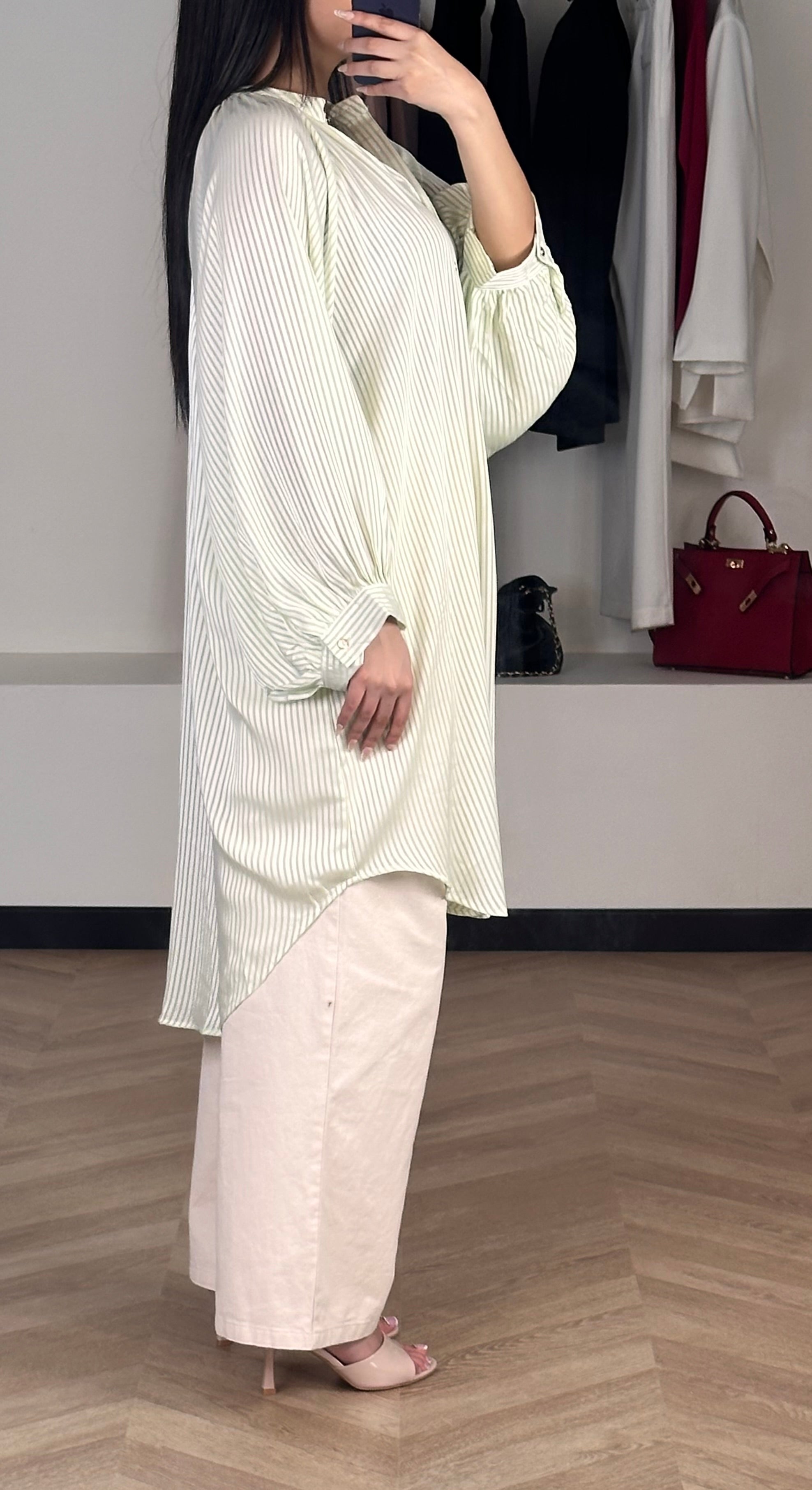 Chemise Bella verte