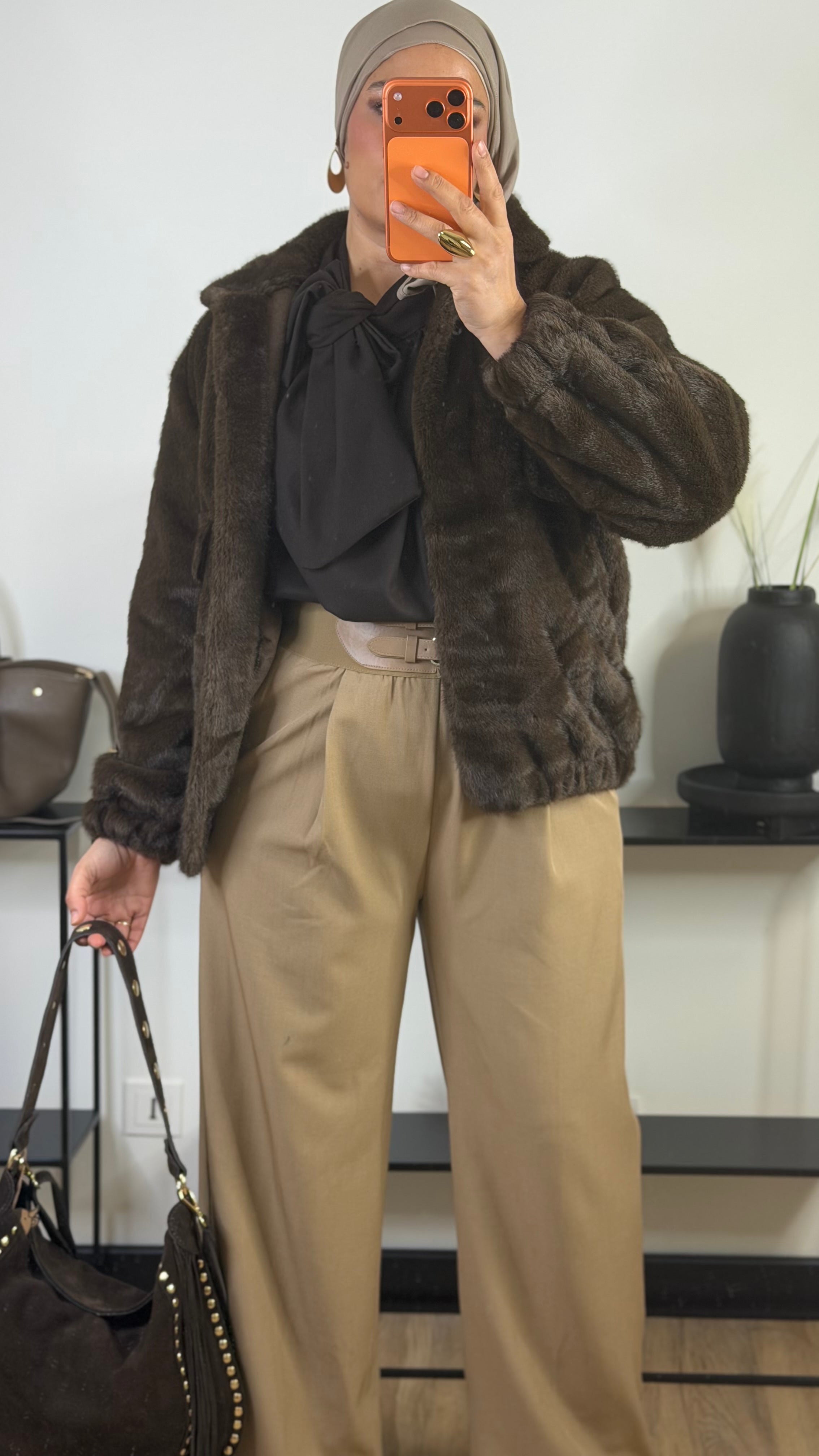 Veste Oksana I marron chocolat