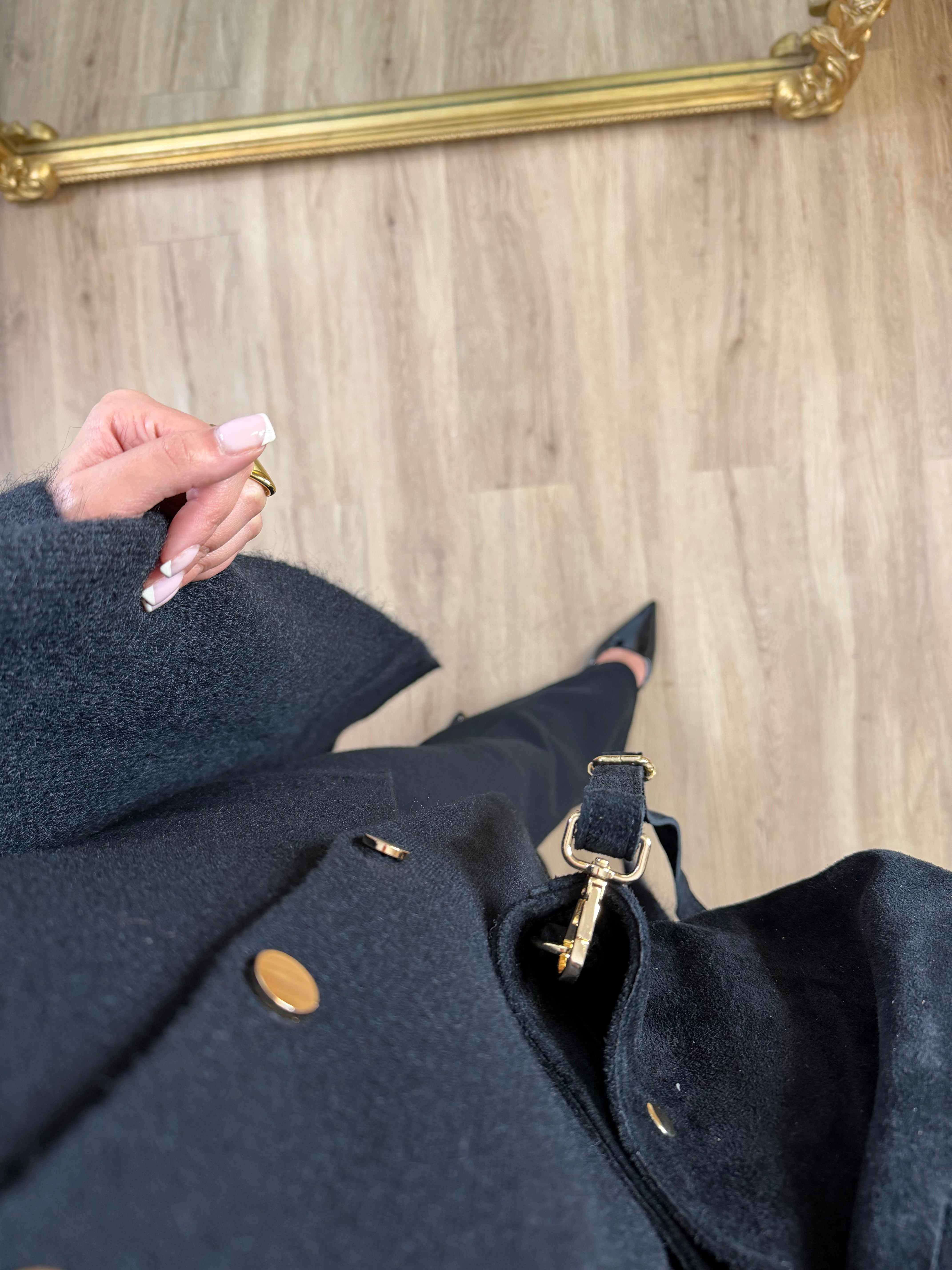 Ensemble 2 pièces en maille Bellezza | Noir