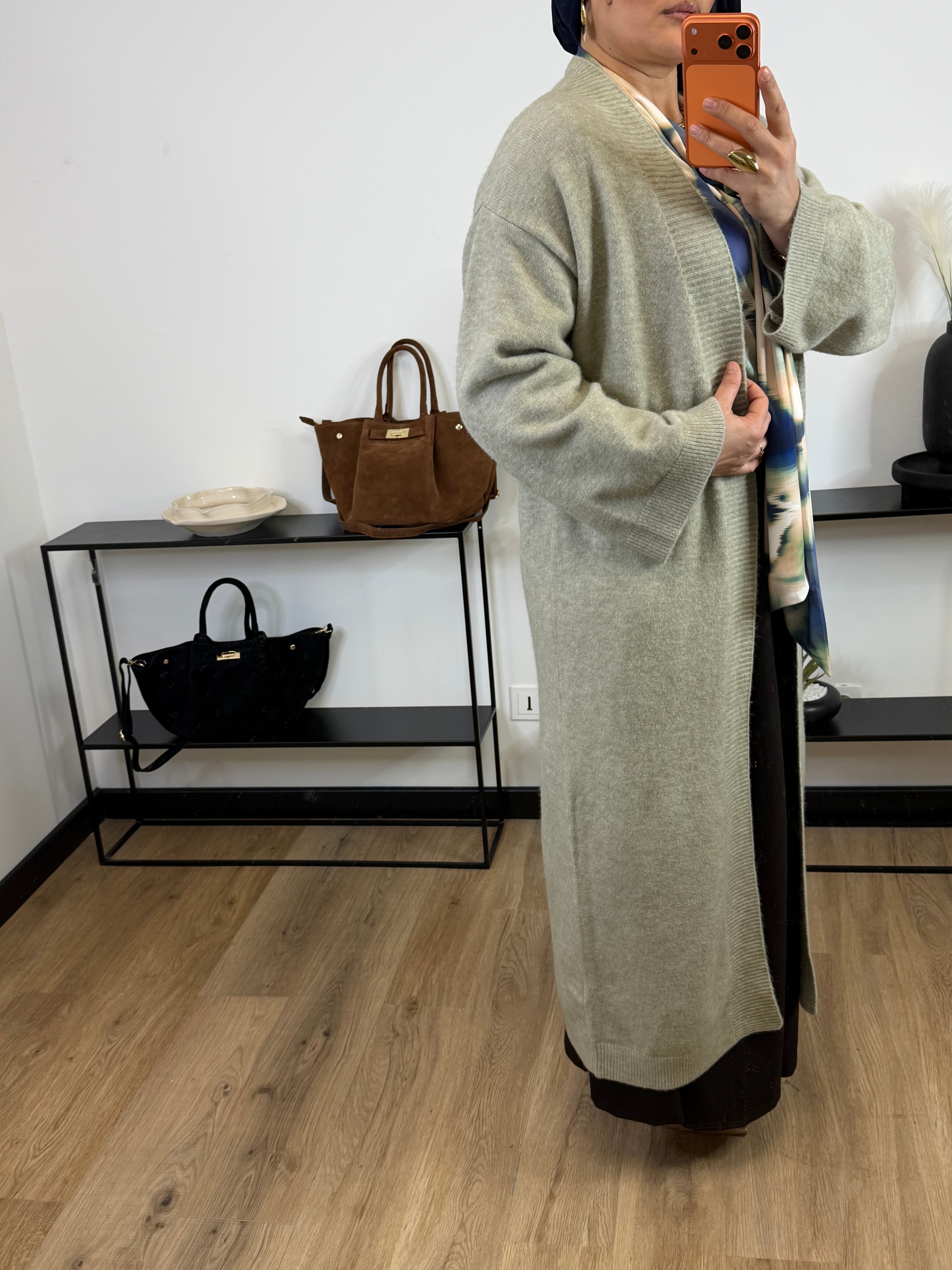 Cardigan Osa I vert clair