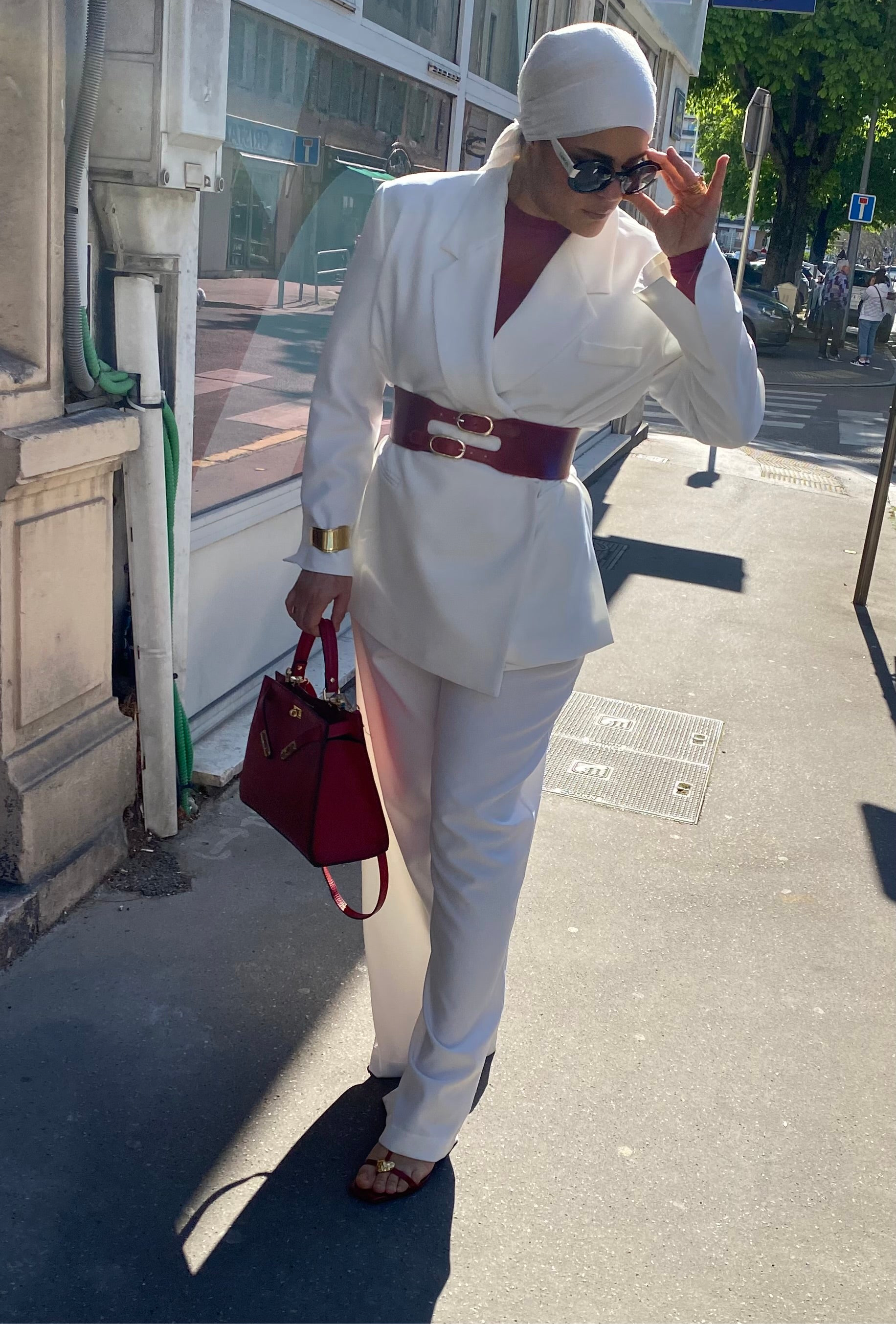 Blazer Loann blanc (PREMIUM CO)