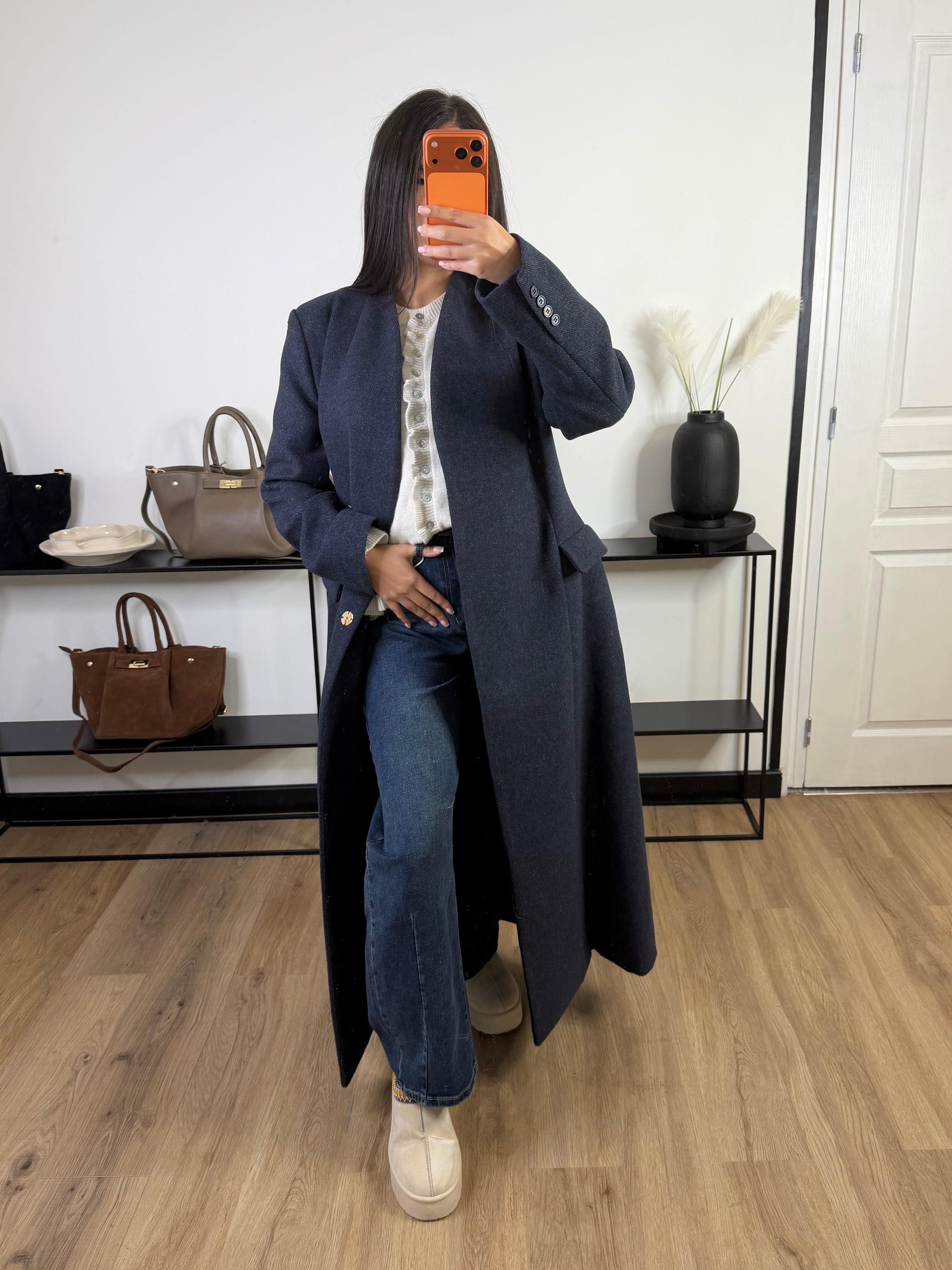 Jean baggy Aden | Bleu foncé