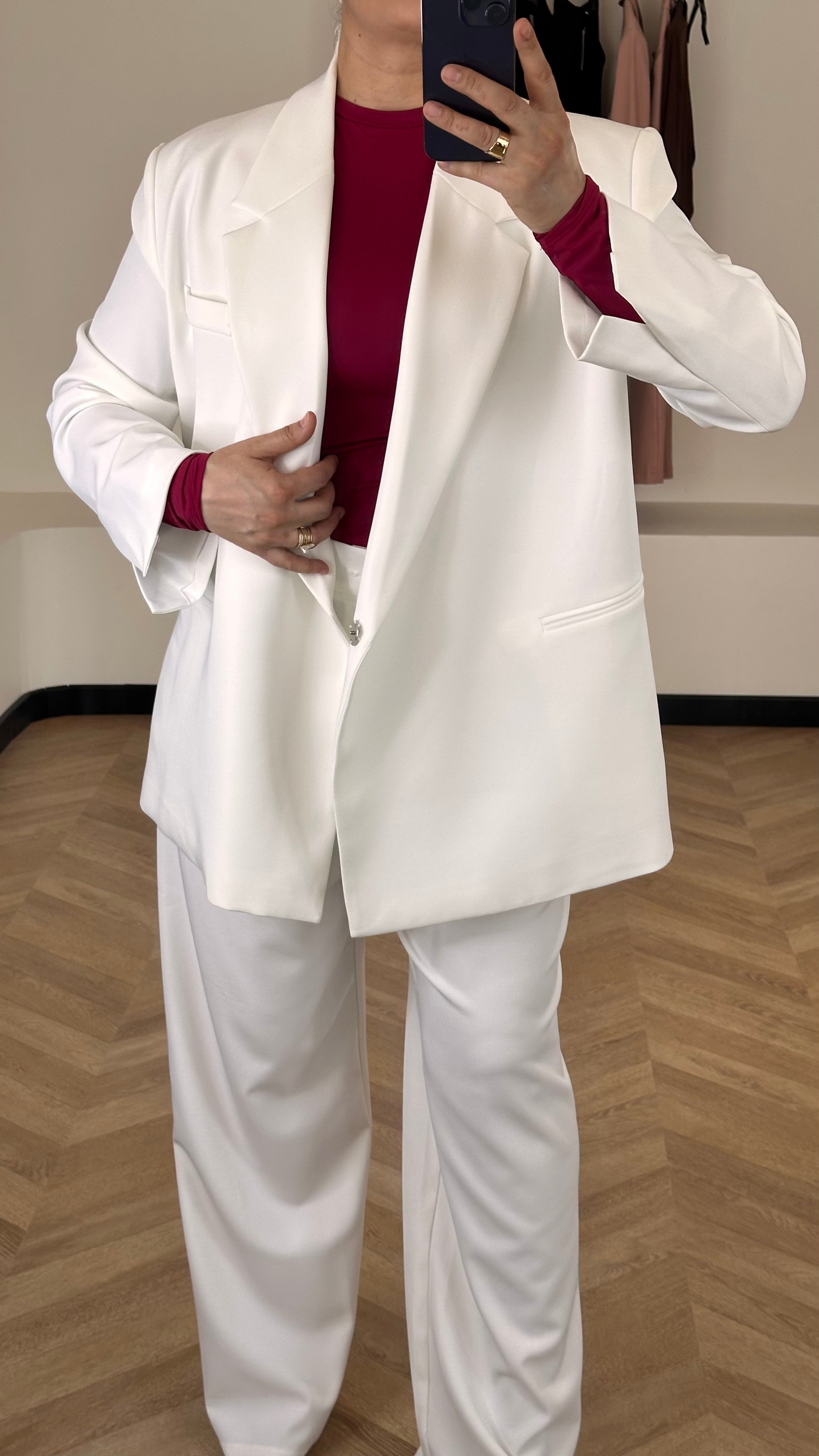 Blazer Loann blanc (PREMIUM CO)