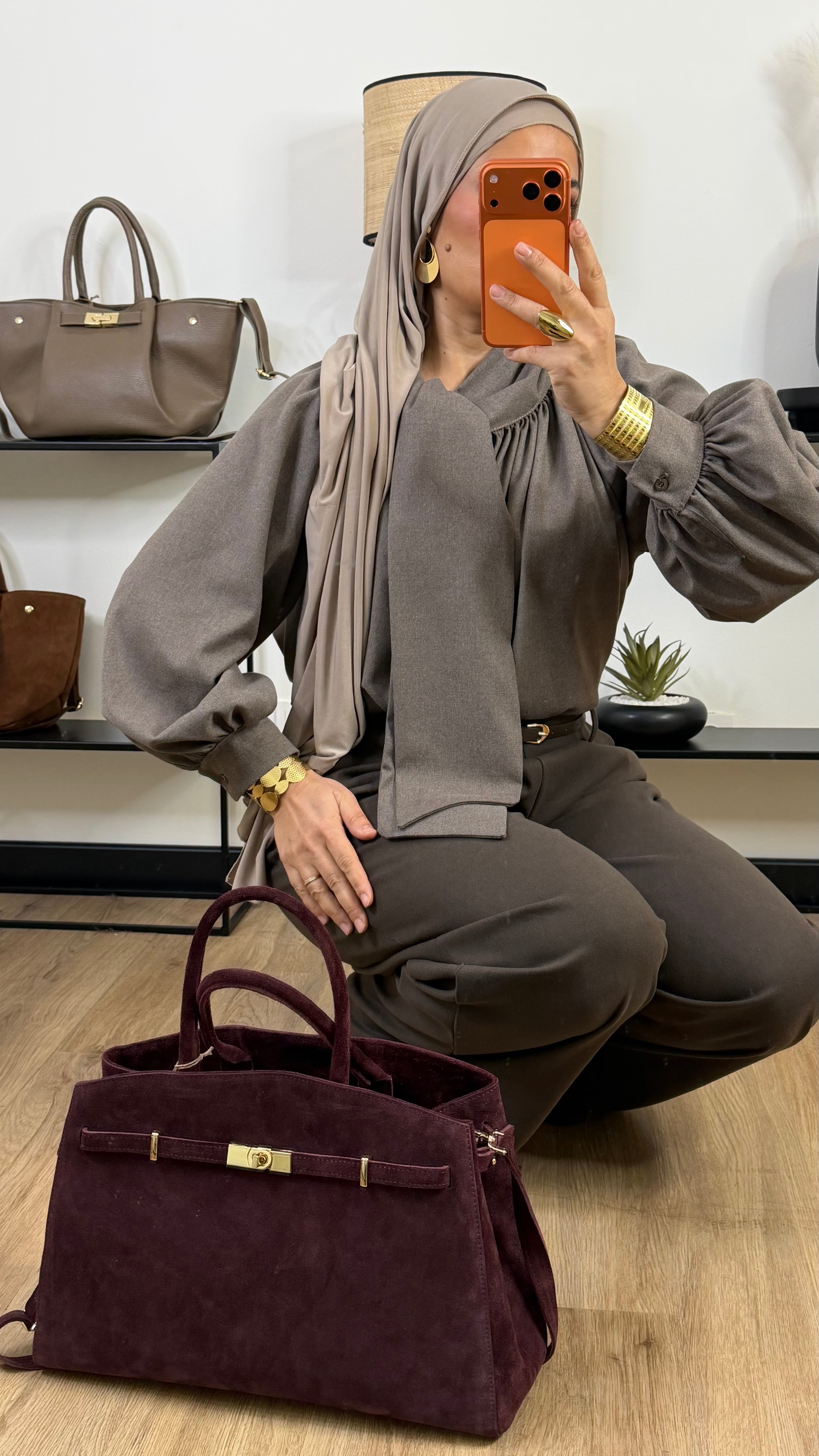 Palazzo Aghata I marron chocolat