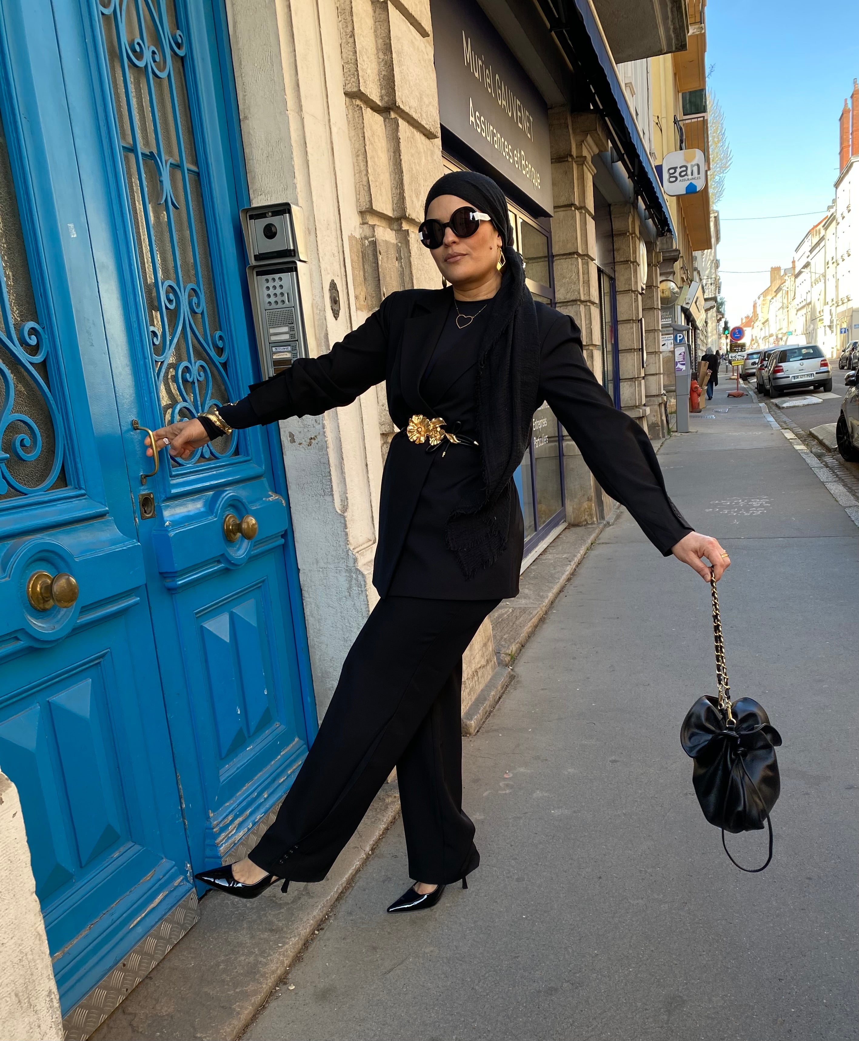 Blazer Ariana noir (PREMIUM CO)