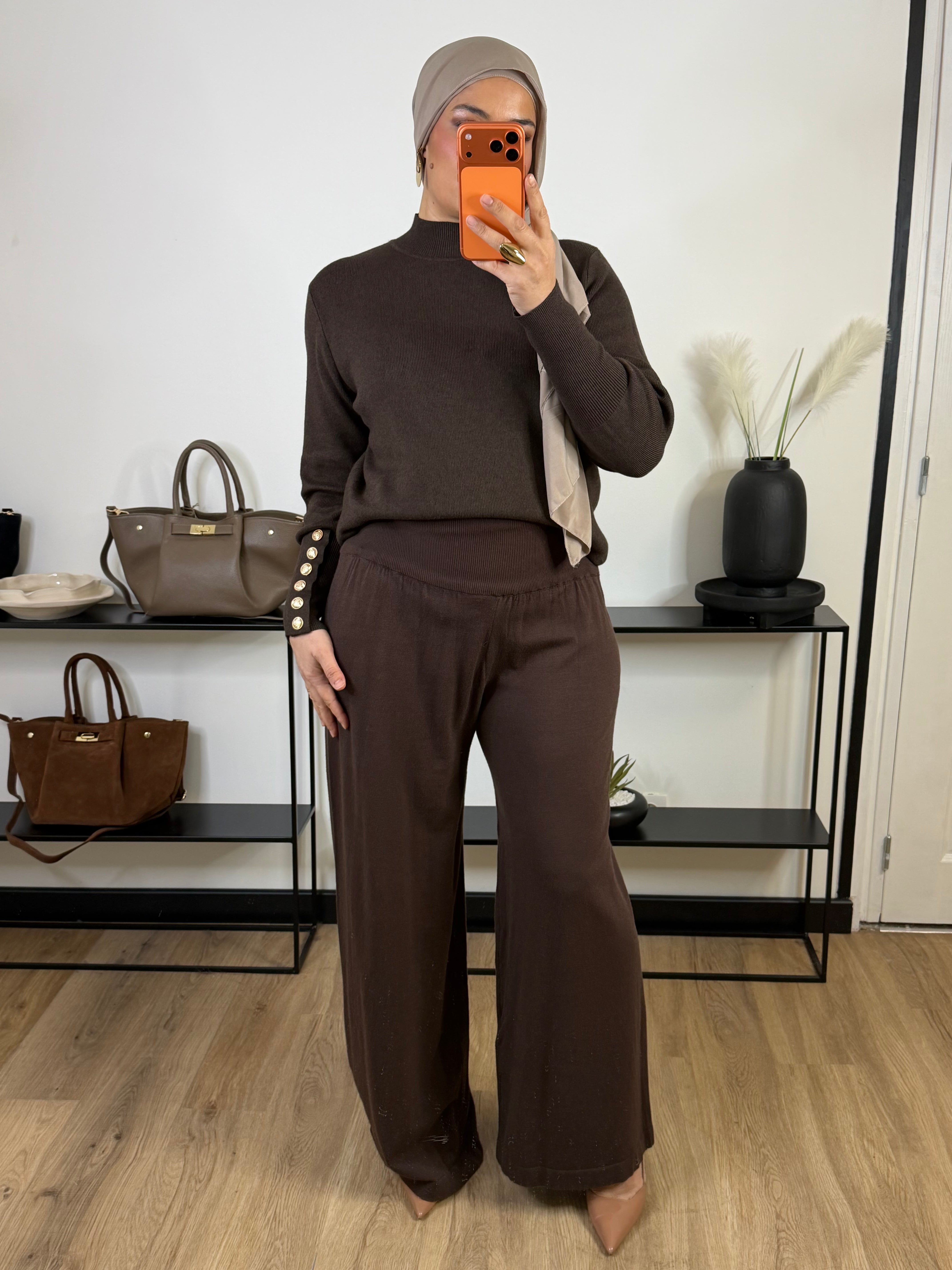 Palazzo Selena I marron chocolat