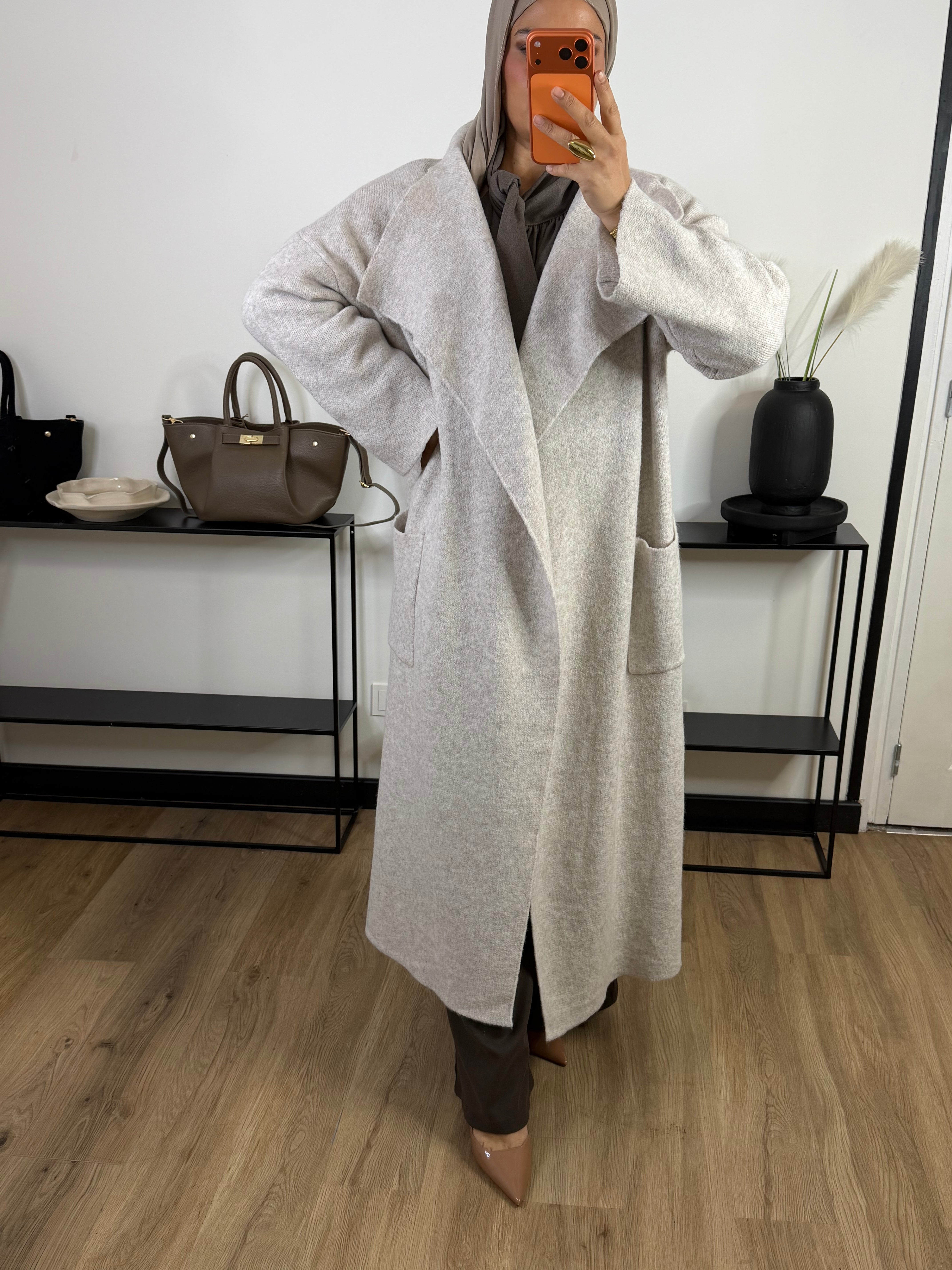 Cardigan Calme I écru