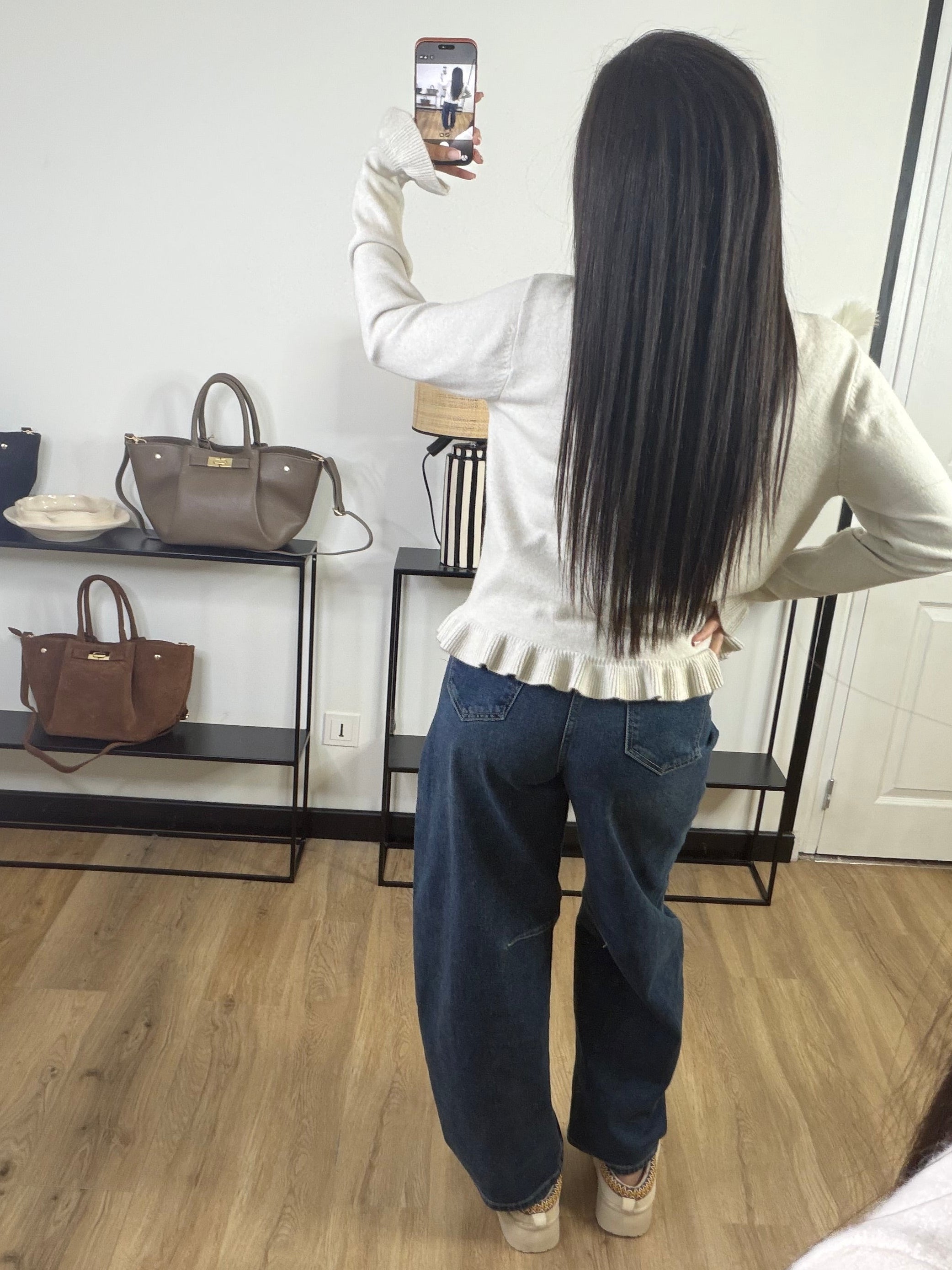 Jean baggy Aden | Bleu foncé