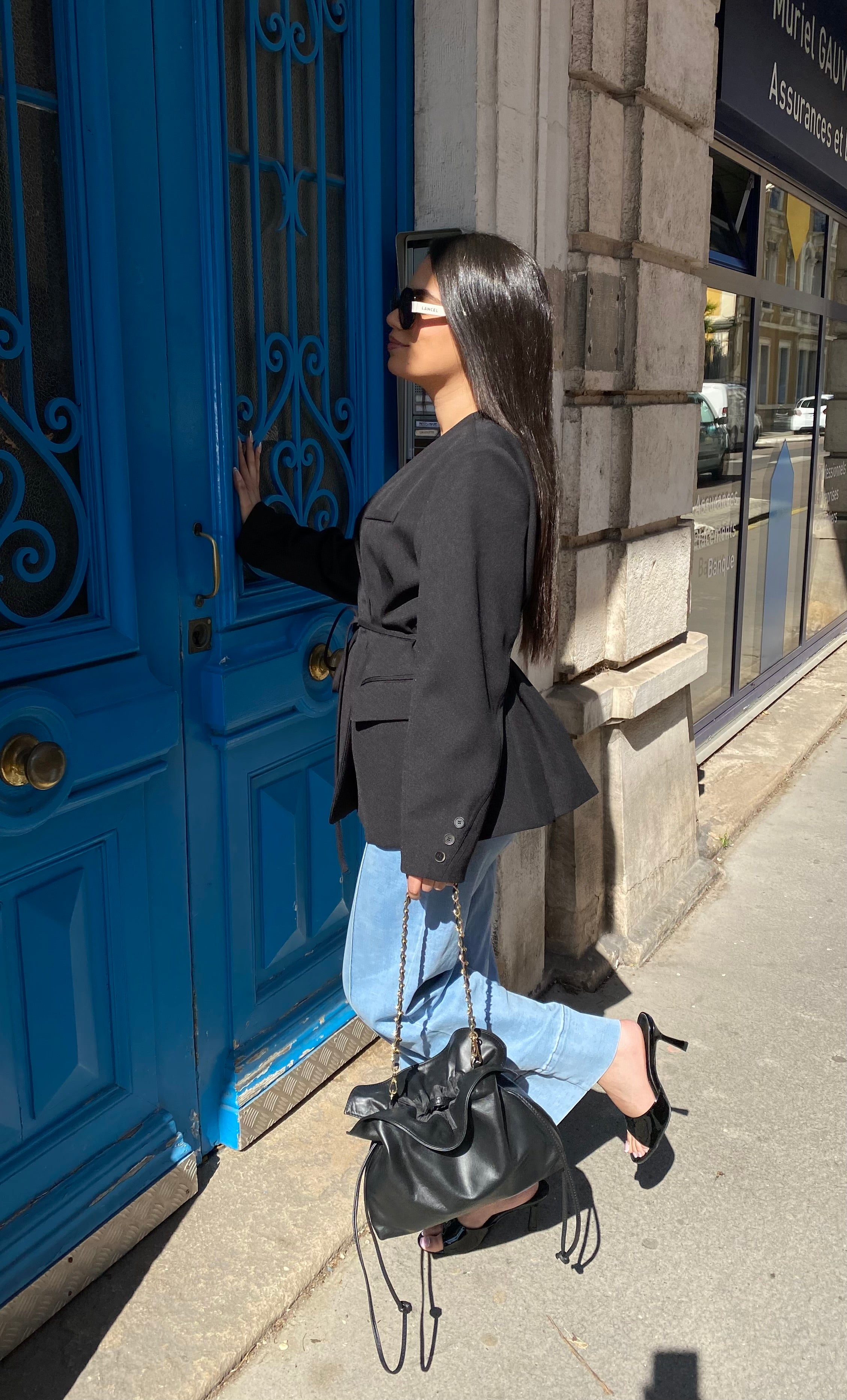 Blazer Lyna noir (PREMIUM CO)