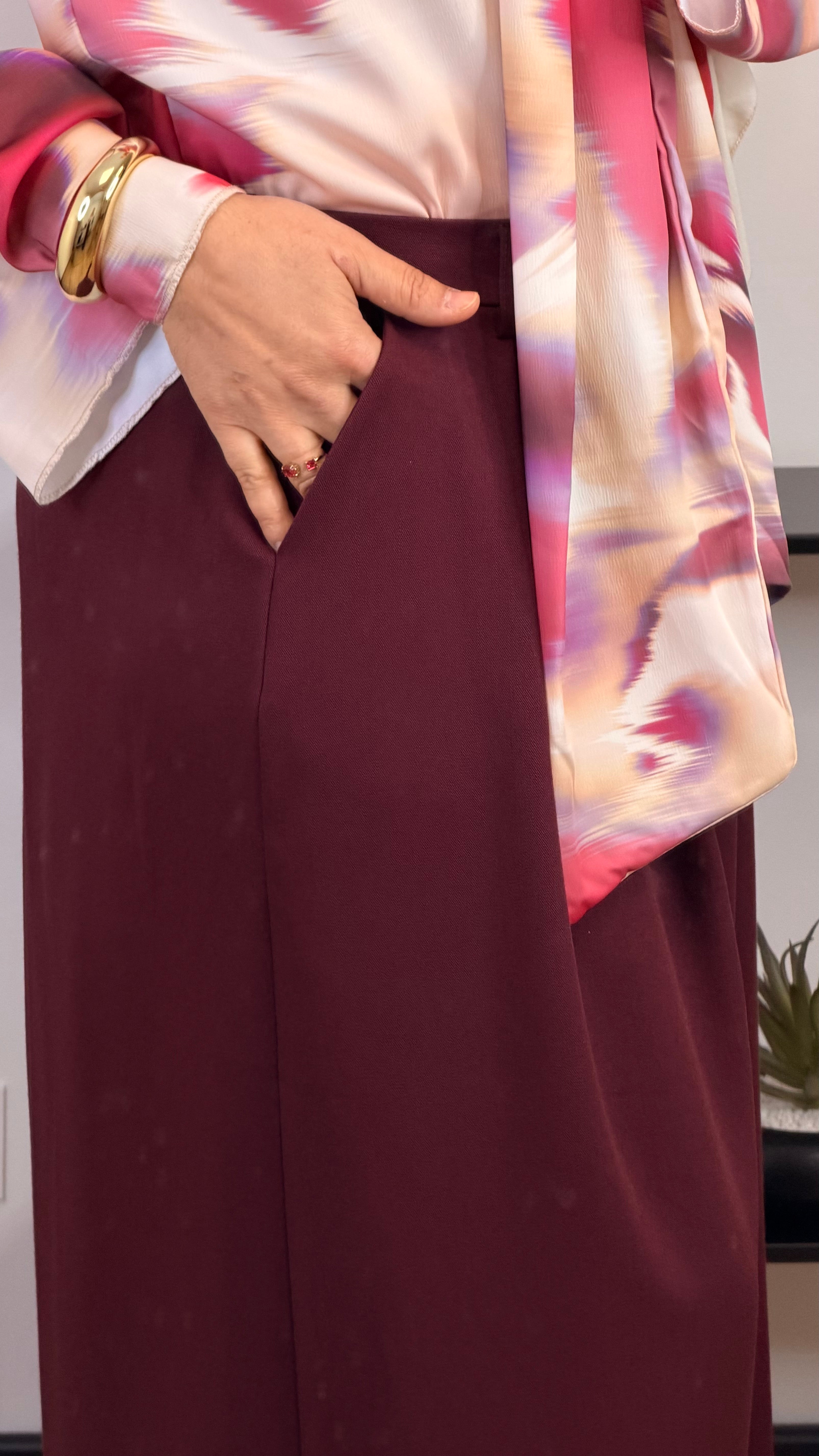 Palazzo Orna I rouge bordeaux