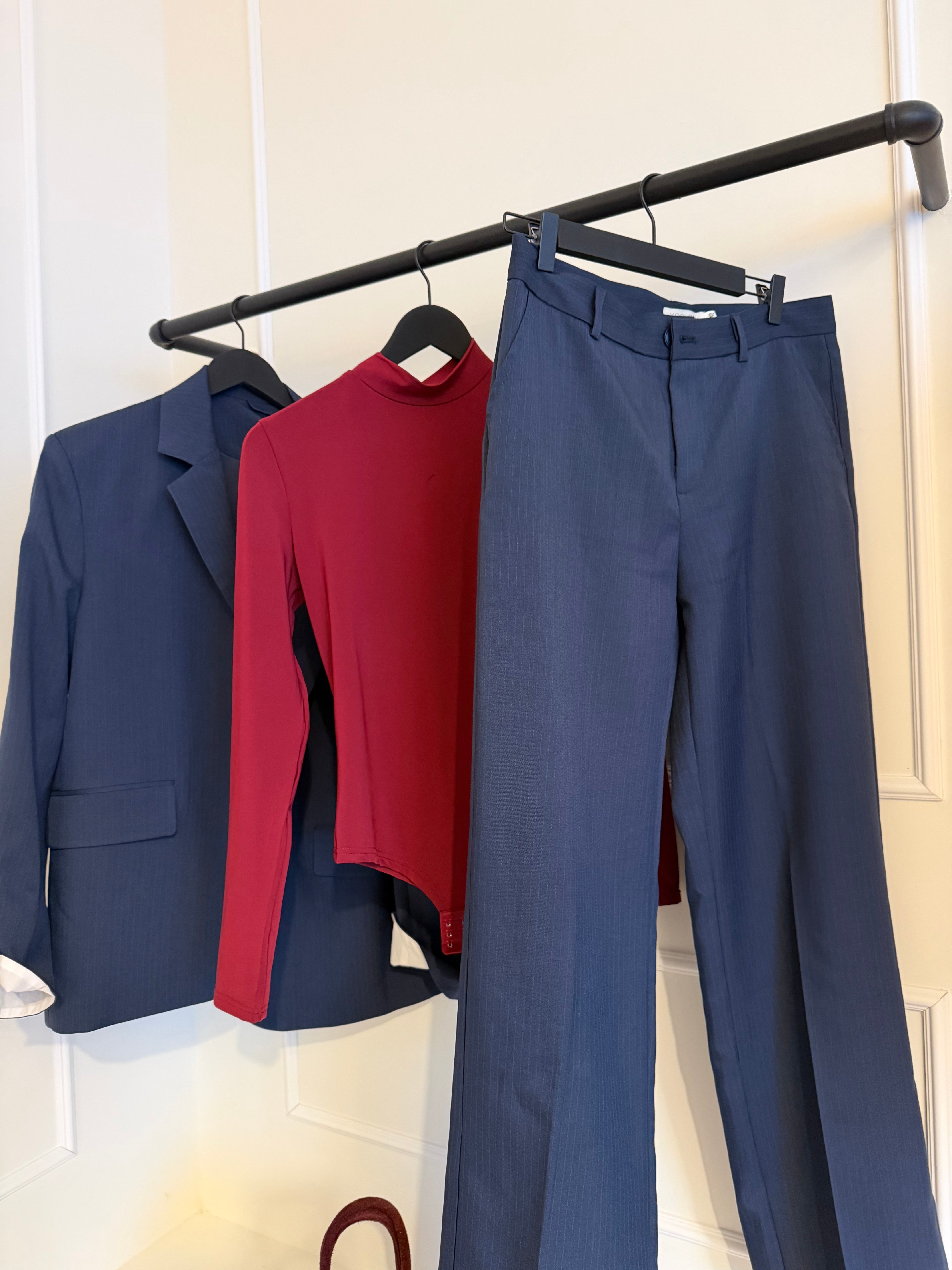 Haut body Roji I rouge bordeaux