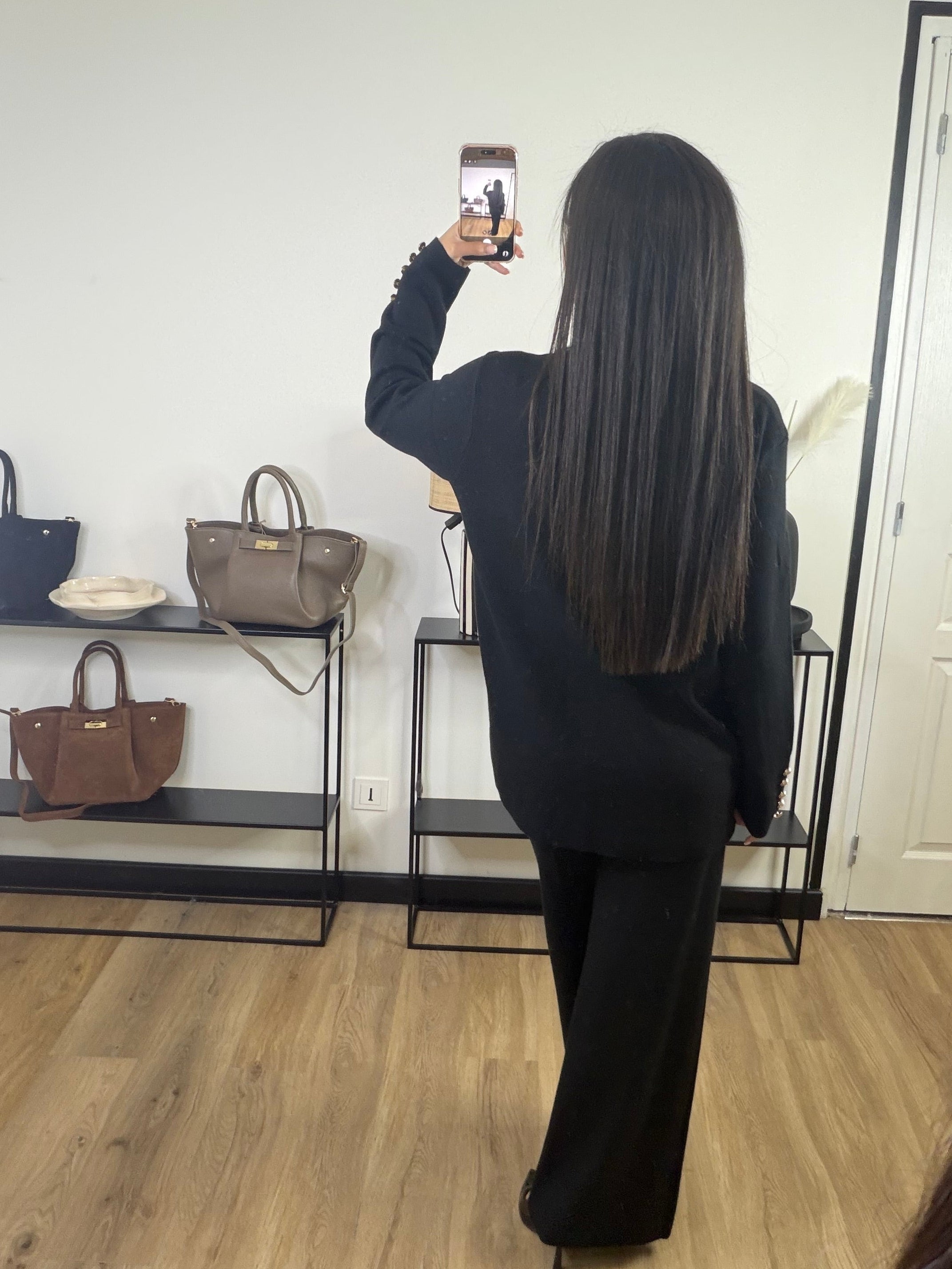 Ensemble maille palazzo Nava | Noir