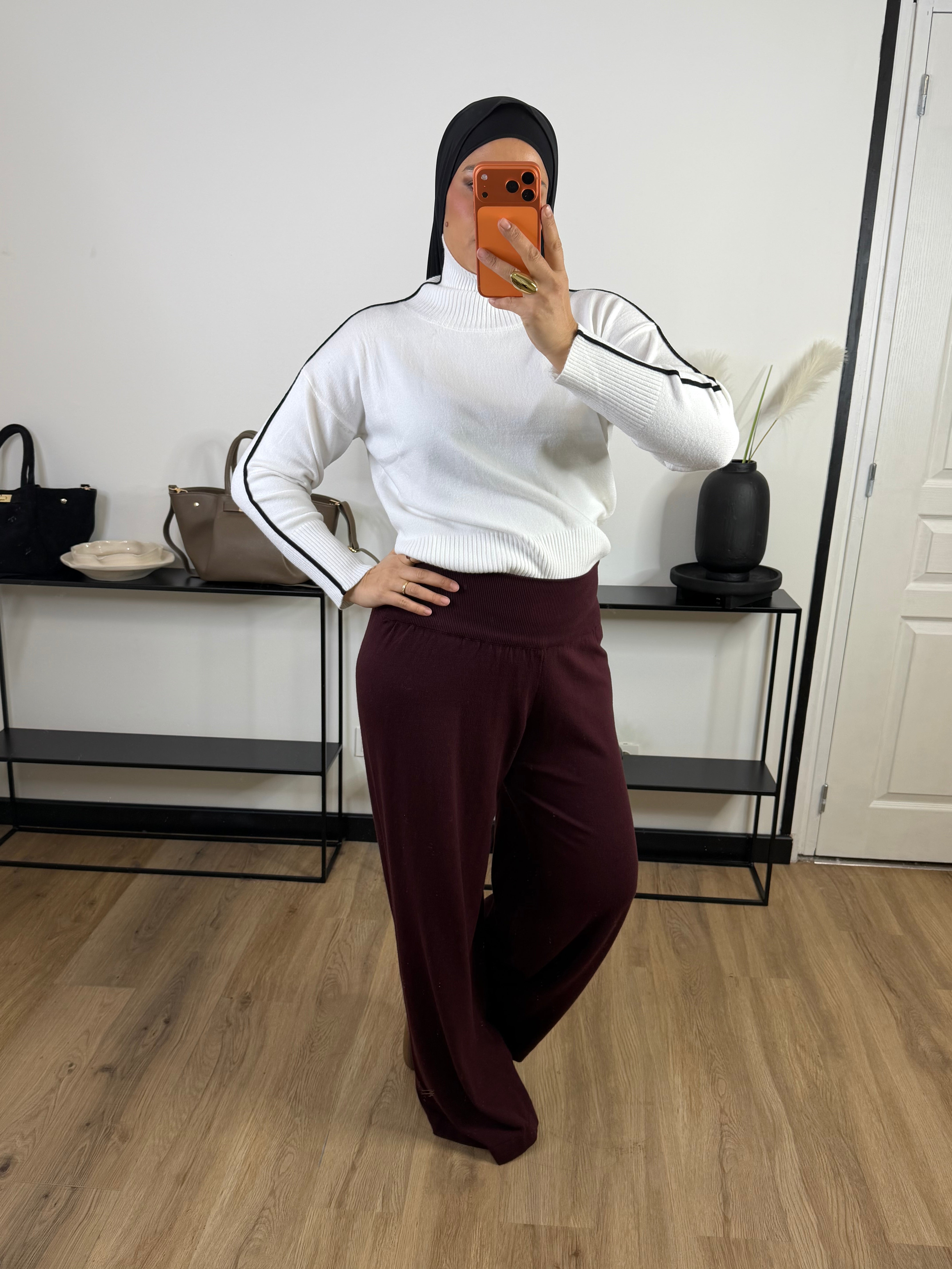 Palazzo Selena I rouge bordeaux