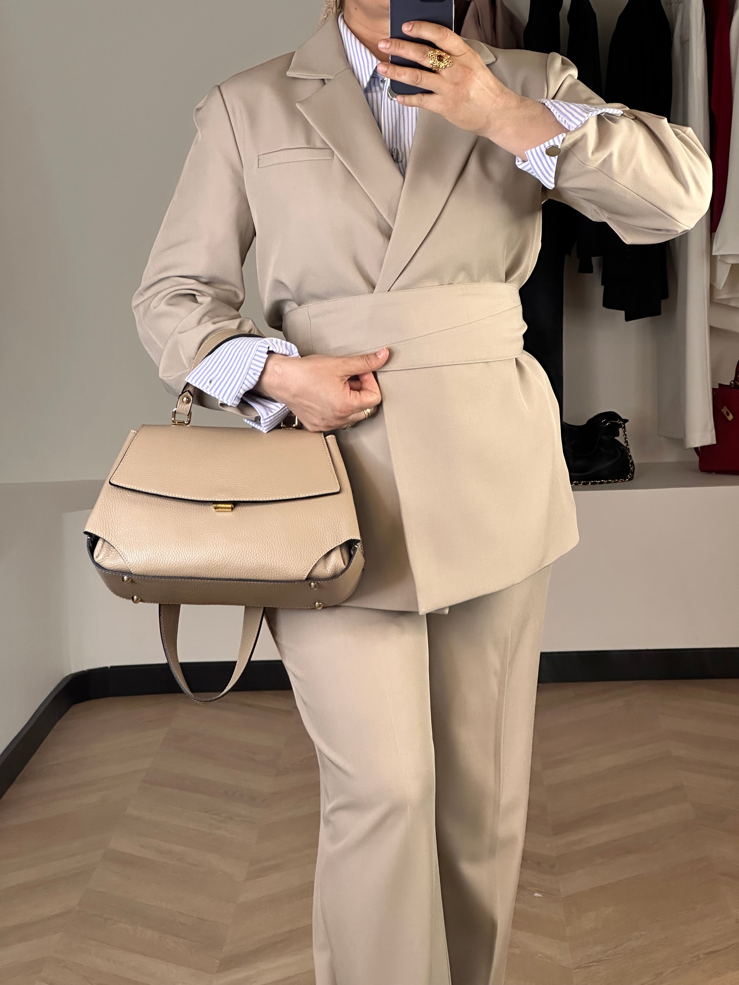 Blazer Ariana taupe (PREMIUM CO)