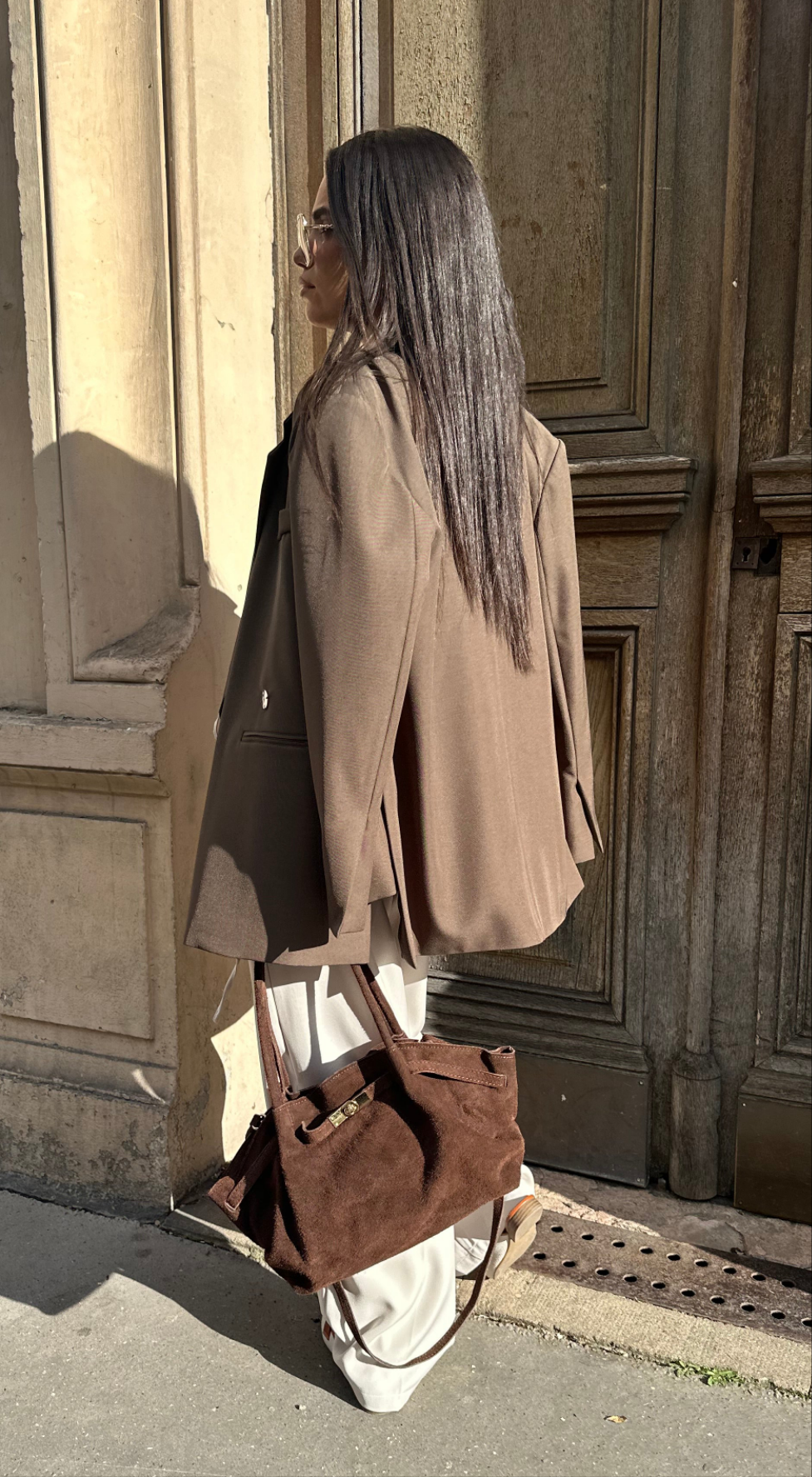 Sac Demi marron